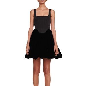 Staud Black cocktail dress size 4